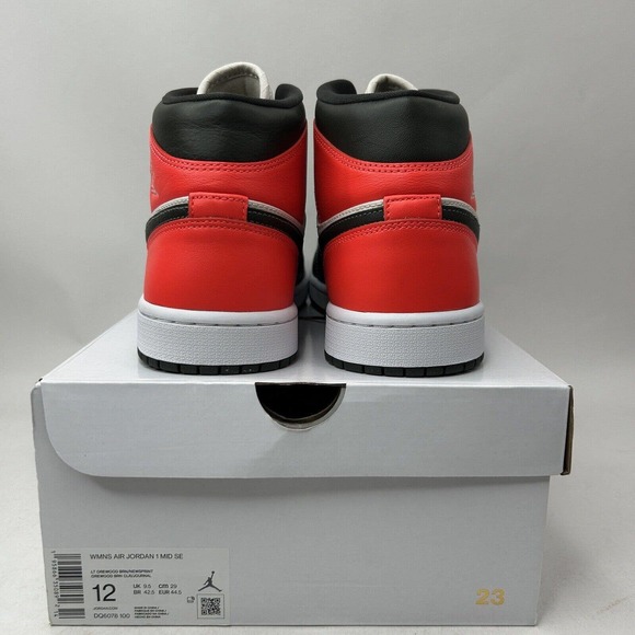 Nike Shoes Air Jordan 1 Mid SE WMNS “Light Orewood Brown” 2023 - Picture 4 of 5